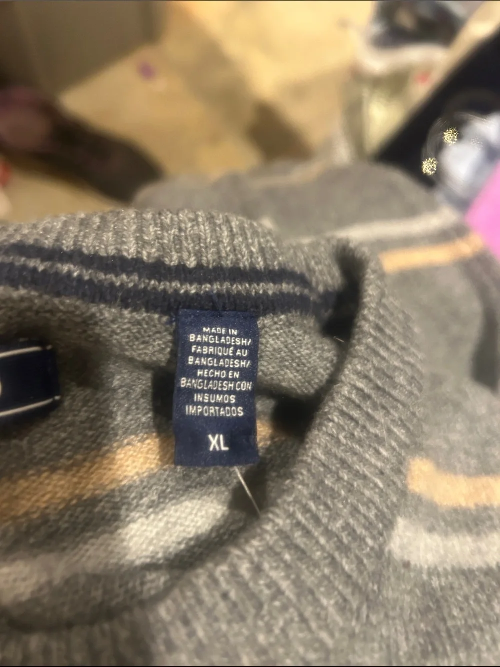 NWT Sz xl sweater by izod